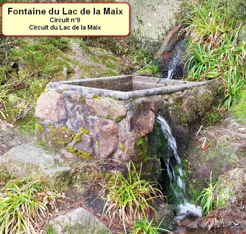 Fontaine du lac de la Maix-2